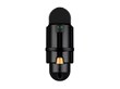 Cafetera Nespresso Inissia Negro + Espumadera Aeroccino