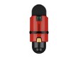 Cafetera Nespresso Inissia Rojo + Espumadera Aeroccino Negro