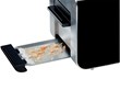 Tostadora Bosch Tat8613n Styline Negro Acero Inoxidable