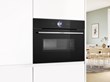 Horno Eléctrico Con Microondas Bosch Cmg7761b1 Empotrable