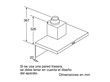 Campana Extractor De Cocina Bosch Pared 90 Cm Dwb96bc50