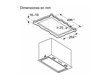 Campana Extractor De Cocina Bosch Integrable Dln56ac50 52cm