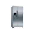 Heladera No Frost Bosch Kag93aiep Doble Puerta Acero Inox