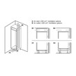 Heladera No Frost Bosch Kin86add0 Integrable Combi Serie 6