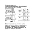 Heladera No Frost Bosch Kin86add0 Integrable Combi Serie 6