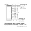 Heladera No Frost Bosch Kin86add0 Integrable Combi Serie 6