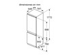 Heladera Combi Panelable Bosch Kiv86vse0 Serie 4 Lowfrost