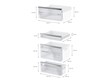 Heladera Combi Panelable Bosch Kiv86vse0 Serie 4 Lowfrost