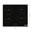 Anafe Eléctrico Inducción Cocina Bosch Pue611bb5e Serie 4