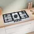 Anafe A Gas Cocina Bosch 5 Hornallas Serie 6 Pcr9a5b90 90 Cm