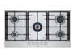 Anafe A Gas Cocina Bosch 5 Hornallas Serie 6 Pcr9a5i90 90 Cm