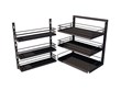 Despensa Extraíble Baja Hafele 546.17.001 600mm 5 Canastos