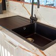 Bacha Cocina Simple Pileta Hafele Horizon Cuarzo Escurridor