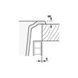 Bacha Cocina Simple Pileta Hafele Horizon Cuarzo Escurridor