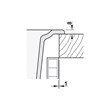 Bacha Cocina Simple Pileta Hafele Horizon Cuarzo Escurridor