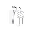 Bacha Cocina Simple Pileta Hafele House Cuarzo C/ Escurridor