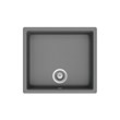 Bacha Cocina Simple Pileta Häfele Loft Cuarzo 36 Litros