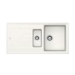 Bacha Cocina Doble Pileta Hafele Magnum Cuarzo C/ Escurridor