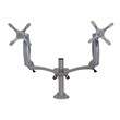 Soporte Monitor Escritorio Häfele 2 Brazos Ellipta 3  5 Kg