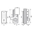 Cerradura Digital Er 5100 Ble Hafele Cerrojo Inteligente 