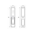Cerradura Digital Pp 8100 Ble Hafele Inteligente