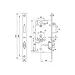 Cerradura Digital Pp 8100 Ble Hafele Inteligente