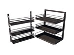 Despensa Extraíble Baja Hafele 546.17.001 600mm 5 Canastos