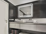 Espejo Con Led Baño Häfele Aquasys antiempañante 90x60 Cm