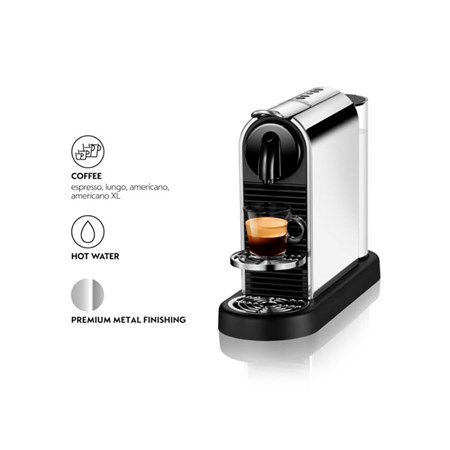 Cafetera Nespresso Citiz Platinum Titanium Café Expresso