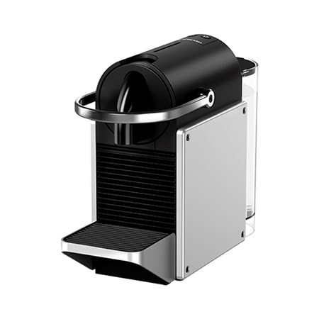 Cafetera Nespresso Pixie Silver Plateada Café Expresso