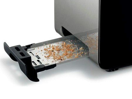 Tostadora Bosch Tat7203 Negro Acero Inoxidable