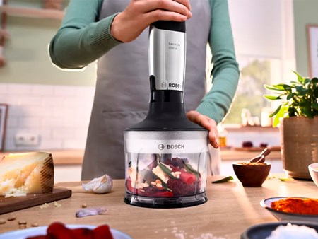 Batidora De Mano Bosch Msm6m831 Ergomaster 1200w Inoxidable