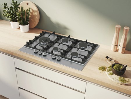 Anafe A Gas Cocina Bosch 5 Hornallas Serie 6 Pcs7a5190 75cm