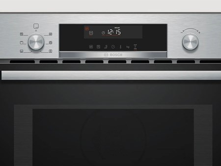 Horno Eléctrico Con Microondas Bosch Cma585gs1 Empotrable