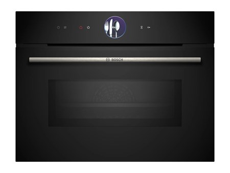 Horno Eléctrico Con Microondas Bosch Cmg7761b1 Empotrable