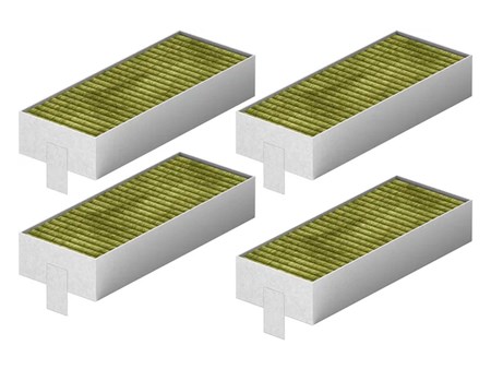 Set Filtros De Carbono Bosch Para Recirculacion Hez9vrcr1