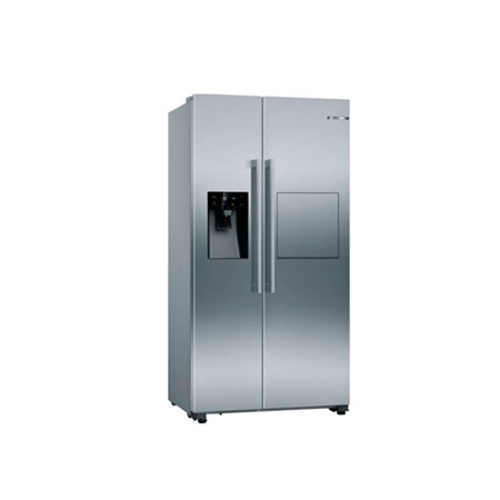 Heladera No Frost Bosch Kag93aiep Doble Puerta Acero Inox