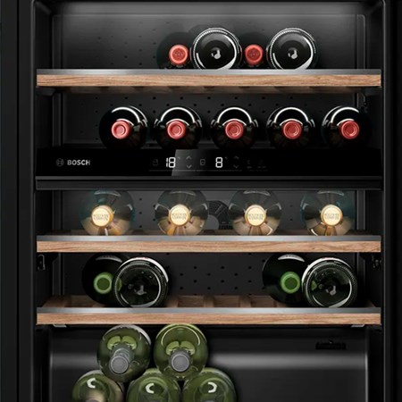 Cava Vinoteca Bosch 44 Botellas Kuw21ahg0 Doble Temperatura