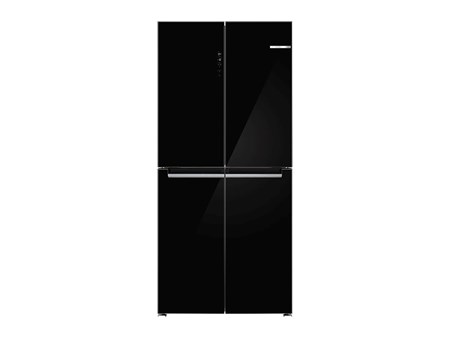 Heladera No Frost Bosch Kmc85lbea Multi Puerta Cristal Negro