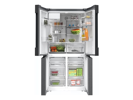 Heladera No Frost Bosch KFI96AXEA Multi Puerta Negro