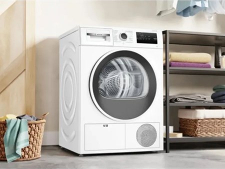 Secarropas Automático Bosch Wtr83200es 8 Kg Serie 4 Blanco