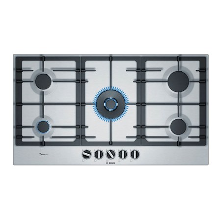 Anafe A Gas Cocina Bosch 5 Hornallas Serie 6 Pcr9a5b90 90 Cm