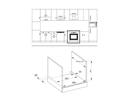 Horno Eléctrico Multifunción Predicta Empotrable Pd-he80