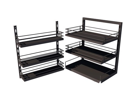 Despensa Extraíble Baja Hafele 546.17.001 600mm 5 Canastos
