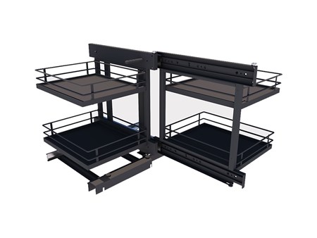 Rinconero Extraíble Frontal Hafele 595.06.000 4 Canastos