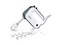 Batidora De Reposteria Bosch Mfq49300 Blanco 850w
