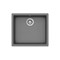 Bacha Cocina Simple Pileta Häfele Loft Cuarzo 36 Litros